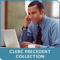 CLEBC Precedent Collection