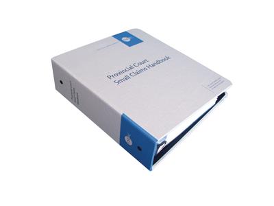 Provincial Court Small Claims Handbook - Print