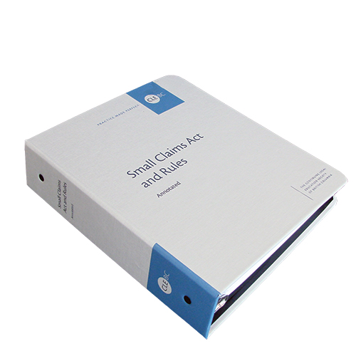 Small Claims Act & Rules: Annotated - Print