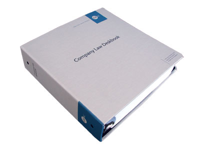 Company Law Deskbook - Print
