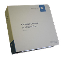 Canadian Criminal Jury Instructions - Print
