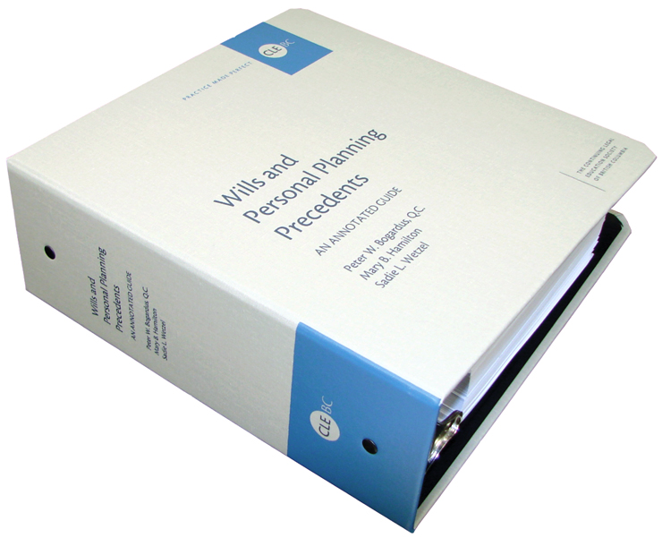 Wills and Personal Planning Precedents: An Annotated Guide - Print
